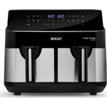Chytrá, multifunkční a dvojtá horkovzdušná fritéza SOGO SS-10845