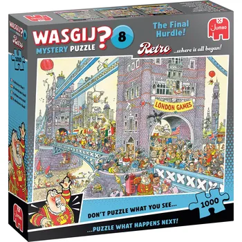 Puzzle Puzzle JUMBO WASGIJ Mystery 8 Poslední překážka 1000 dílků