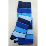 Dětské proužkované punčocháče Tomík - 152-164 / modrá