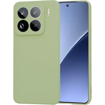 Pouzdro na mobilní telefon Kryt Xiaomi 15 Pro, Techsuit SoftFlex - matcha