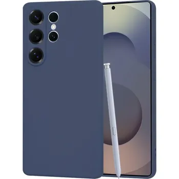 Pouzdro na mobilní telefon Kryt Samsung Galaxy S25 Ultra Techsuit SoftFlex - navy blue