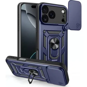 Pouzdro na mobilní telefon Kryt iPhone 17 Pro Max, Techsuit CamShield Pro modrý