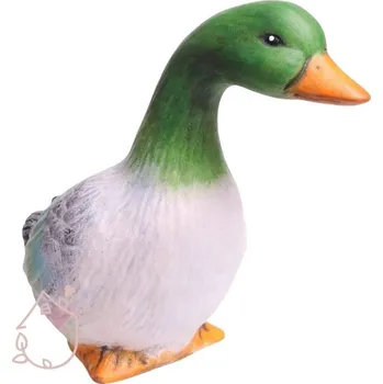 Zahradní dekorace Divoká husa keramická Zelenáč keramická