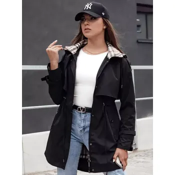 Dámská bunda DSTREET FASHLOVE TY4392 ČERNÁ S