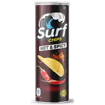 Chips Surf Chips Hot & Spicy 160g