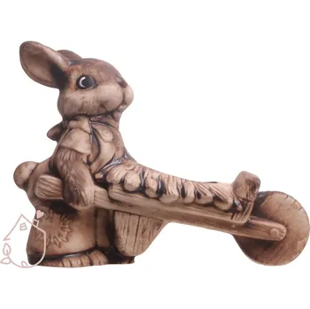 Květináč Zajíc s květináčem keramický