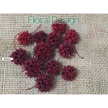 Vánoční dekorace Amberbaum loose 200gr. červená