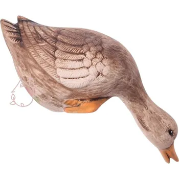 Zahradní dekorace Dekorace na poličku husa Iros keramická