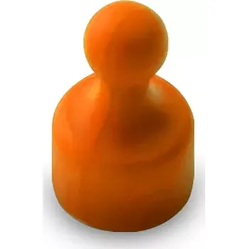 magnetka pro dítě Oranžová figurka - neodymový magnet
