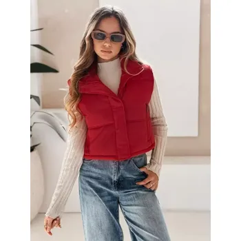 Dámská vesta Dámská vesta DSTREET TY5198 ČERVENÁ M