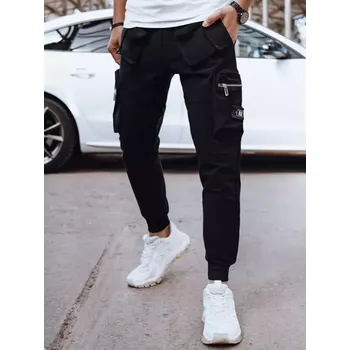 Pánské tepláky DSTREET UX4299 ČERNÁ S