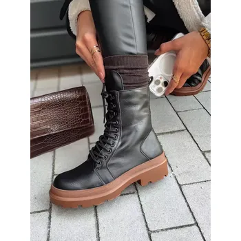 Dámská zimní obuv Dámské boty DSTREET HARDSTEP ČERNÁ 36