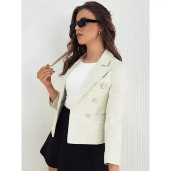 Dámské oblečení Dámský blejzr DSTREET OVADA PY0100 BÉŽOVÁ M