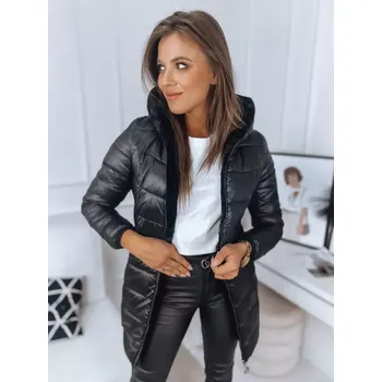 Dámský kabát Dámský kabát DSTREET TY3053 ČERNÁ XXL