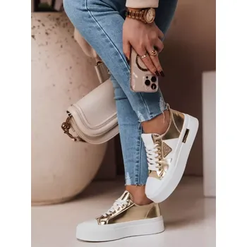 Dámské tenisky Dámské boty DSTREET ZY0702 ZLATÁ 38