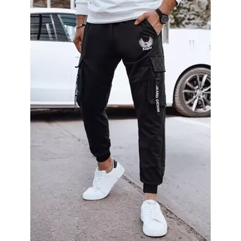 Pánské tepláky DSTREET UX4372 ČERNÁ S