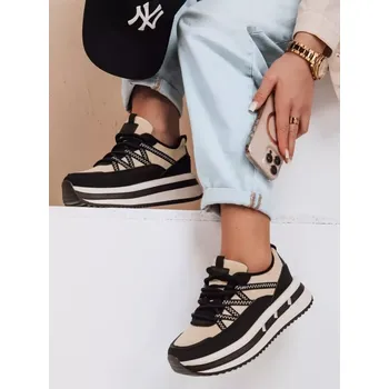 Dámské tenisky Dámské boty DSTREET ZY0597 ČERNÁ 39