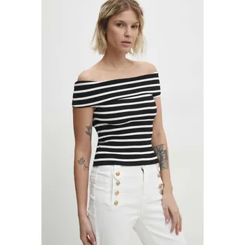 Dámská halenka Halenka Answear.LAB 69523PA.1HWK černá 99X, vel. S/M