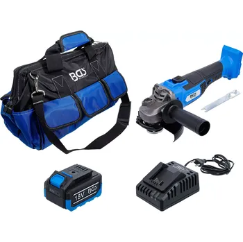 Sada nářadí AKU úhlová bruska, sada, 18 V - BGS 7396