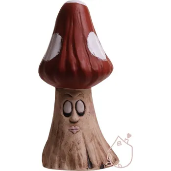 Zahradní dekorace Zahradní dekorace spící houba ručně malovaná