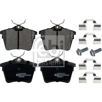 Brzdová destička Sada brzdových destiček - kotoučová brzda FEBI FE16548