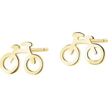 Náušnice Zlaté náušnice - kola - AP541-9437