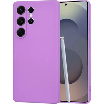 Pouzdro na mobilní telefon Kryt Samsung Galaxy S25 Ultra Techsuit SoftFlex - purple