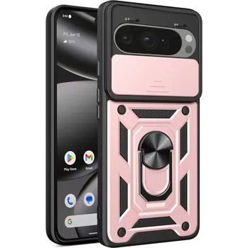 Pouzdro na mobilní telefon Kryt Google Pixel 10 Pro XL Techsuit CamShield Pro rose gold