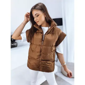 Dámská vesta Dámská vesta DSTREET TY3249 BÉŽOVÁ S