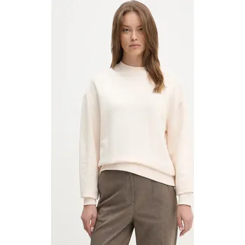 Dámská mikina Bavlněná mikina Calvin Klein K20K205450 béžová 02X, vel. XS