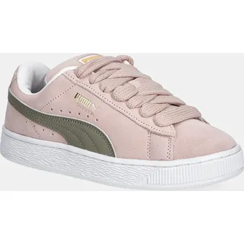 Pánské tenisky Kožené tenisky Puma Suede XL 395205 růžová 39X, EUR 40.5