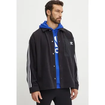 Pánská košile Košile adidas Originals IZ1834 černá 99X, vel. M