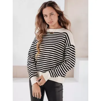 Dámský svetr Dámský svetr DSTREET MY2523 BÉŽOVÁ M/L