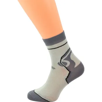 Dámské ponožky Dámské ponožky Gapo Sila tmavá 1. Velikost: 3-4 (EU 35-37), 2. Barva: světle šedý melír