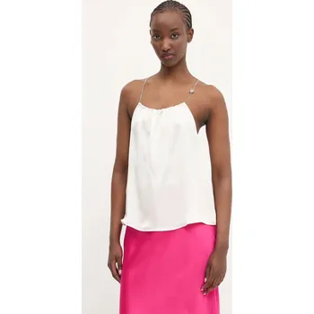 Dámské oblečení Top HUGO 50536436 béžová 01X, vel. 38