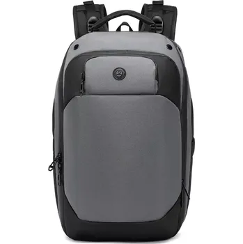 Městský batoh Ozuko studentský i cestovní batoh Manchán Šedý 28L