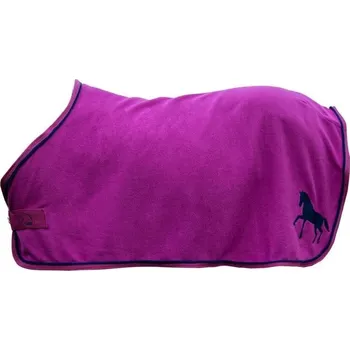 Jezdectví Odpocovací deka HKM Mini cranberry 115cm
