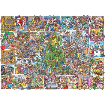 Puzzle Puzzle GIBSONS Jokesaws: vánoční vtípky 1000 dílků