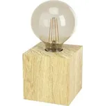 Stolní lampa PRESTWICK 2, set 2 ks, E27, 40W, hnědá, 9,5 x 9,5 x 9,5 cm - A EGLO