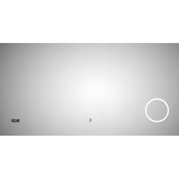 Zrcadlo Zrcadlo DSK s podsvícením, stříbrný lesk 2.0, 120 x 70 cm - A DSK