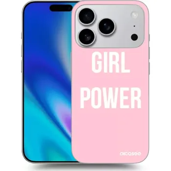 Pouzdro na mobilní telefon Picasee silikonový průhledný obal pro Apple iPhone 17 Pro - Dívčí síla