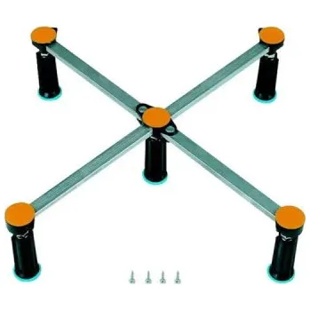 Podstavec sprchové vaničky, nastavení výšky: 87 mm - 115 mm, rozměr vany: 75 x 75 cm až 90 x 90 cm - A CAMARGUE