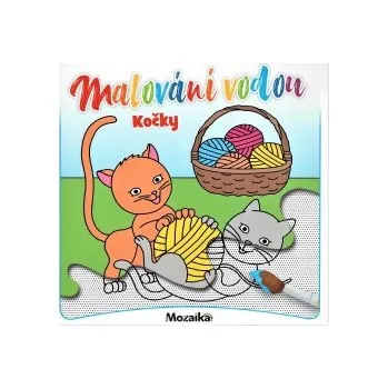 omalovánky Malování vodou - Kočky