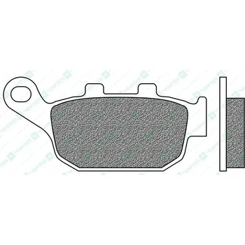Brzdové destičky, NEWFREN (směs ROAD TOURING ORGANIC) 2 ks v balení NEWFREN M502-875