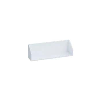 police EPA 1 - 80 police závěsná, deska 18 mm, bílá