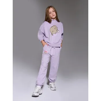 Sinsay - Tepláky jogger Pusheen the Cat - levandulová - 316GG-04X - 316GG-04X-158