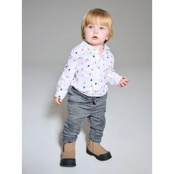 Chlapecká košile Sinsay - Košile s vánočním motivem - bílá - 922FW-00X - 922FW-00X-86