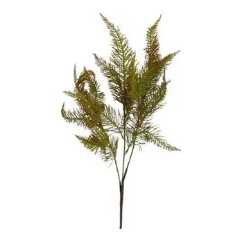 umělá květina Plastová tráva "kapradina" hnědo-zelená 62 cm SA024/hn-zel.