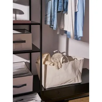 Kabelka Sinsay - Látková taška s uchy - krémová - 392GB-01X - 392GB-01X-ONE