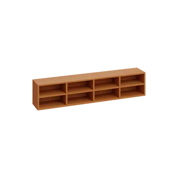 police EP 8 x A4 police závěsná, olše jantar